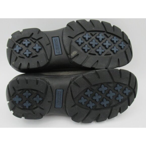 Lands End Gray Suede Leather Slip On Shoes Clog Mule Hiking 86168 Women's Size 7 - Picture 6 of 9